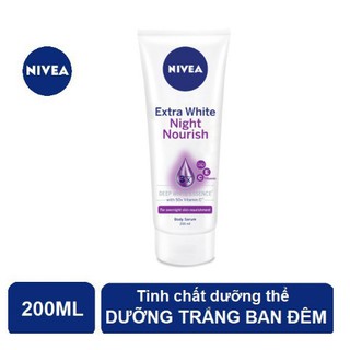 Tinh chất dưỡng thể dưỡng trắng NIVEA giúp phục hồi & săn da ban đêm