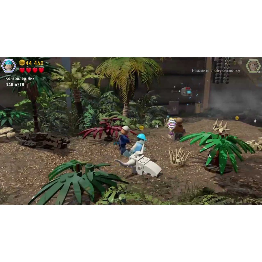 Đĩa game ps4 Lego Jurassic World