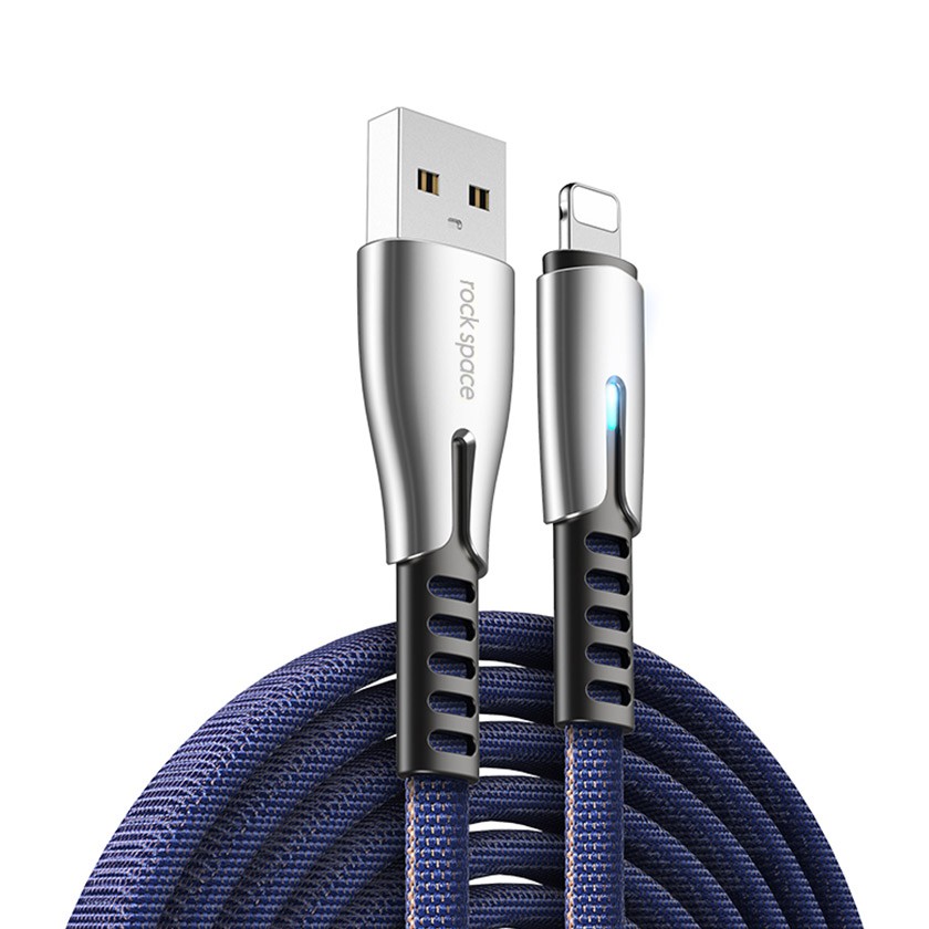 Cáp sạc Iphone Ipad Rock M2. chính hãng