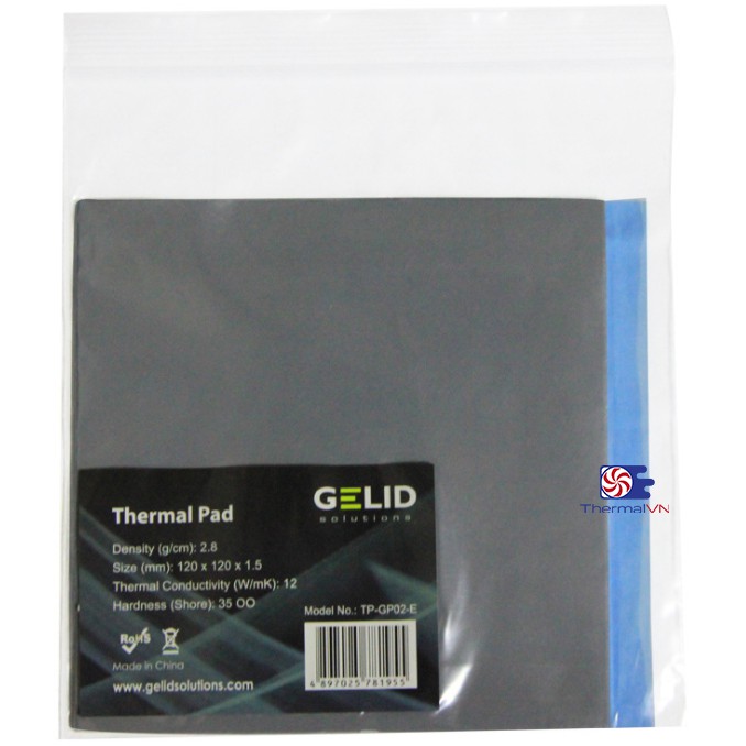 Pad tản nhiệt Gelid GP-Extreme Thermal Pad 120x120x1.5 mm - Tản nhiệt cao cấp cho người dùng