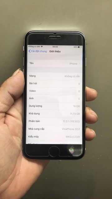 Điện thoại iPhone 6s 16Gb Grey bản Lock đẹp tặng sim ghép