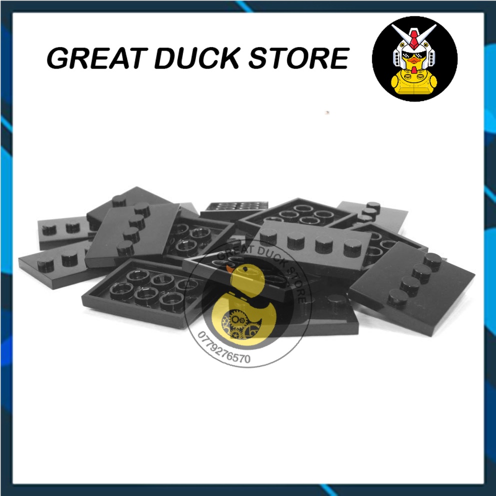 Combo 5 Base 4x3 Minifigures Đế Đứng Cho Nhân Vật Minifigures (Hàng 2nd, Vệ Sinh Sơ)
