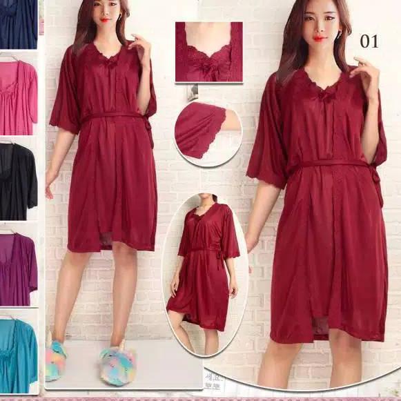 Bộ Đồ Lót Kimono Gợi Cảm Thời Trang 2 Trong 1 11.11 | BigBuy360 - bigbuy360.vn