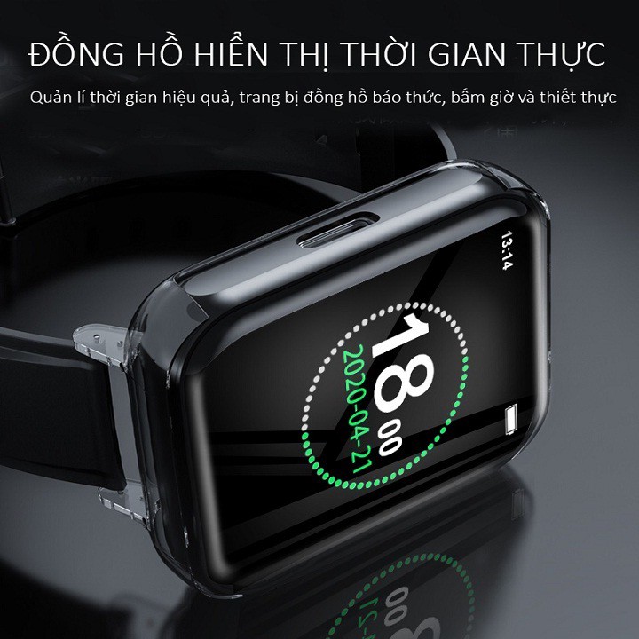 Máy Nghe Nhạc Smart Watch MP3 Màn Hình Cảm Ứng Bluetooth Ruizu M8 Bộ Nhớ Trong 8GB cao cấp
