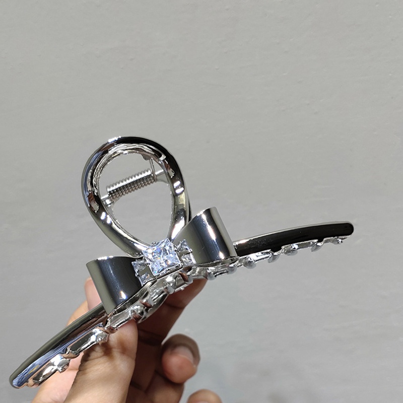 Kẹp Tóc Đính Nơ / Ngôi Sao / Trái Tim Bằng Hợp Kim Dày Dặn Cao Cấp Dành Cho Nữ