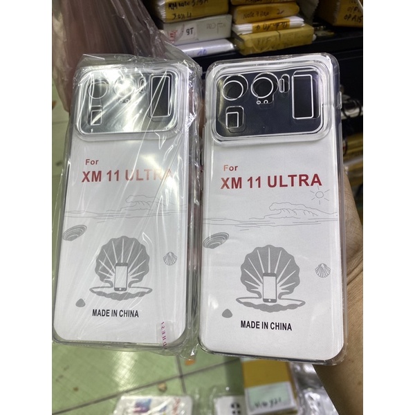 Ốp lưng Xiaomi Mi 11 Ultra dẻo trong suốt bảo vệ Camera