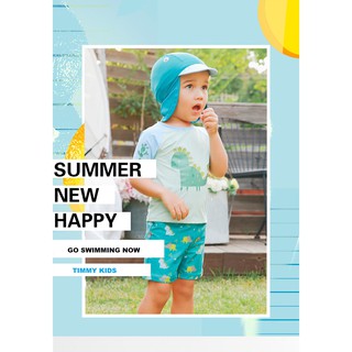 Bộ bơi bé trai khủng long size XS (7-9kg)