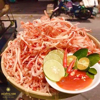  1kg Mực xé sợi hấp nước cốt dừa  Thơm ngon khó cưỡng