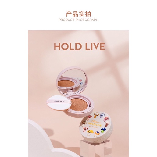 Bộ Cushion phấn nước Hold Live Nấm tặng kèm lõi thay thế