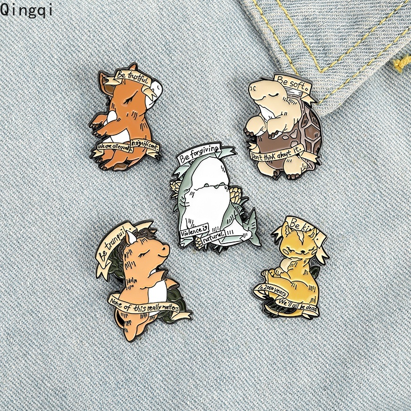 Ghim cài áo Miss Zoe hình động vật hoạt hình đáng yêu