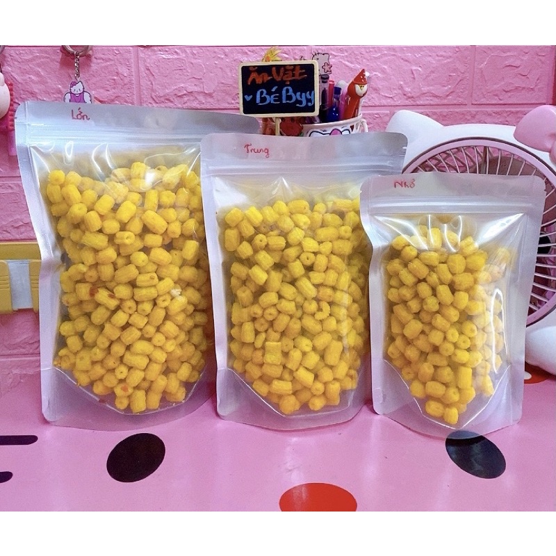 Nui chiên bơ giòn tẩm vị túi Trung