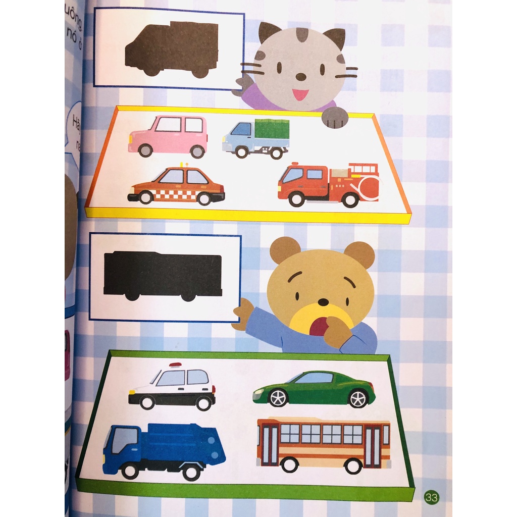 Sách - Toán Tư Duy Dành Cho Trẻ Em 3 - 4 tuổi - Trò chơi toán học (1 cuốn)