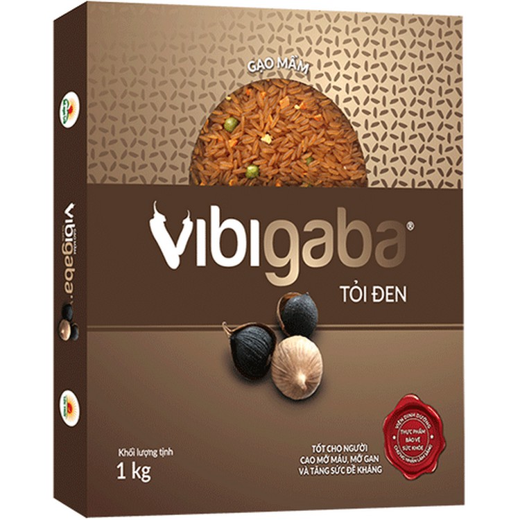 Gạo Mầm Vibigaba Tỏi đen 500gr