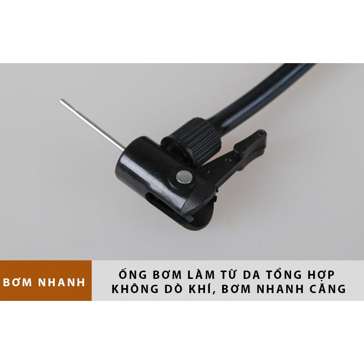Bơm bóng mini cầm tay - Bóng rổ, bóng đá, bóng chuyền, bóng hơi