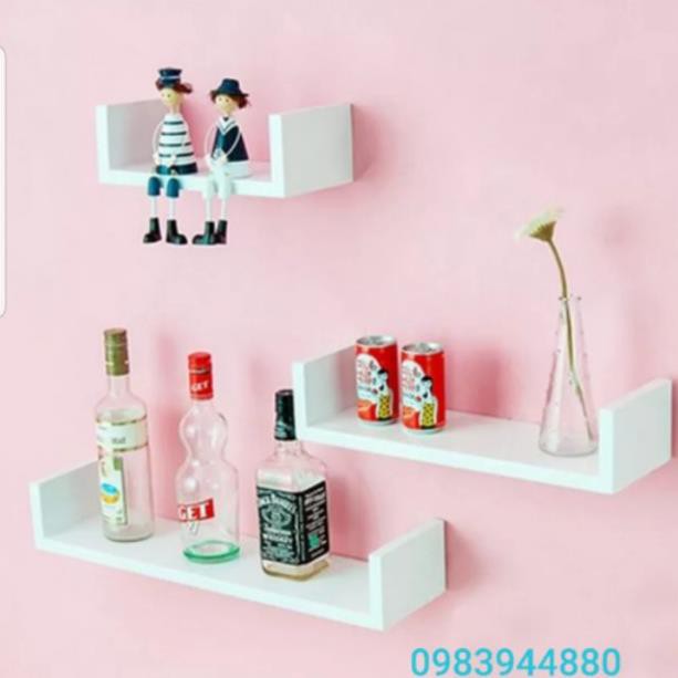Bộ 3 thanh kệ chữ u 60  50  40  cm