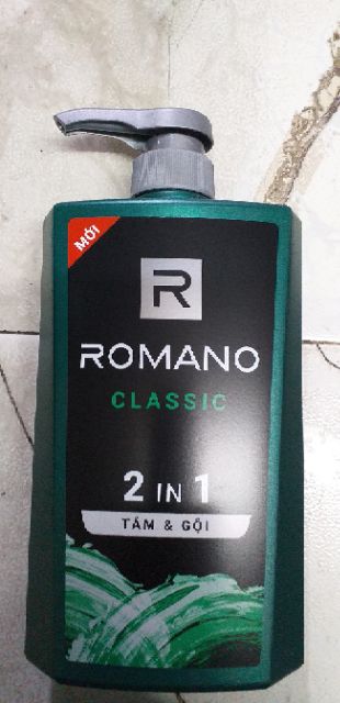 Dầu gội Romano 650ml