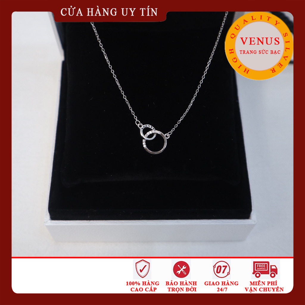 Dây chuyền nữ bạc ý- Trang sức bạc Venus