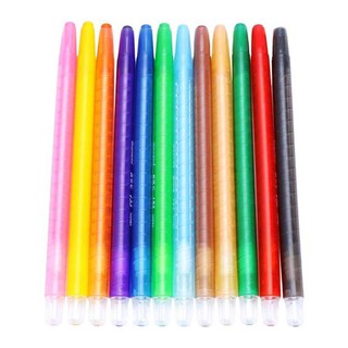Sáp Vặn Monami 12 Màu Dài