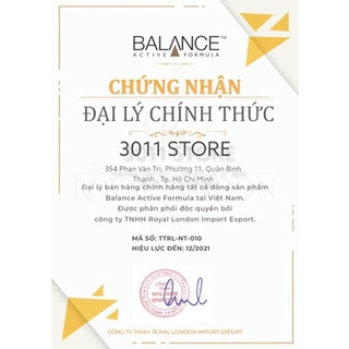 Tinh Chất Balance Active Formula Vitamin C Power Serum 30ml