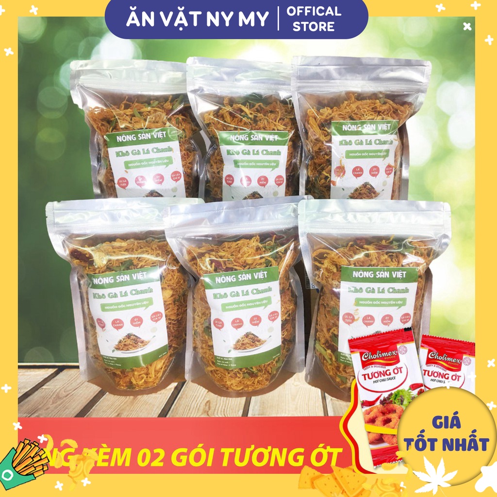 ✨[ CHẤT LƯỢNG ] 1kg khô gà lá chanh (cay vừa) - Nông Sản Việt💯 | BigBuy360 - bigbuy360.vn