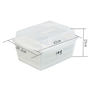 GIỎ ÚP BÁT CÓ NẮP INOMATA NHẬT BẢN