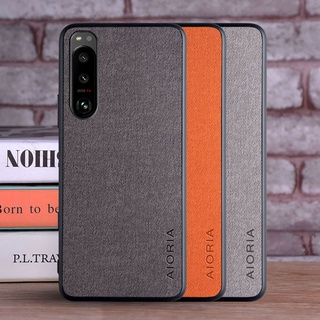 Ốp Điện Thoại Da Viền TPU Dẻo Sang Trọng Thời Trang Cho Sony Xperia 1 5 10 iii ACE 2 Pro