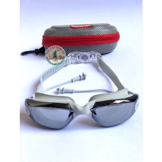 Kính bơi tráng gương Speedo S86 - có hộp đựng cao cấp - chống tia UV - bịt tai chống nước