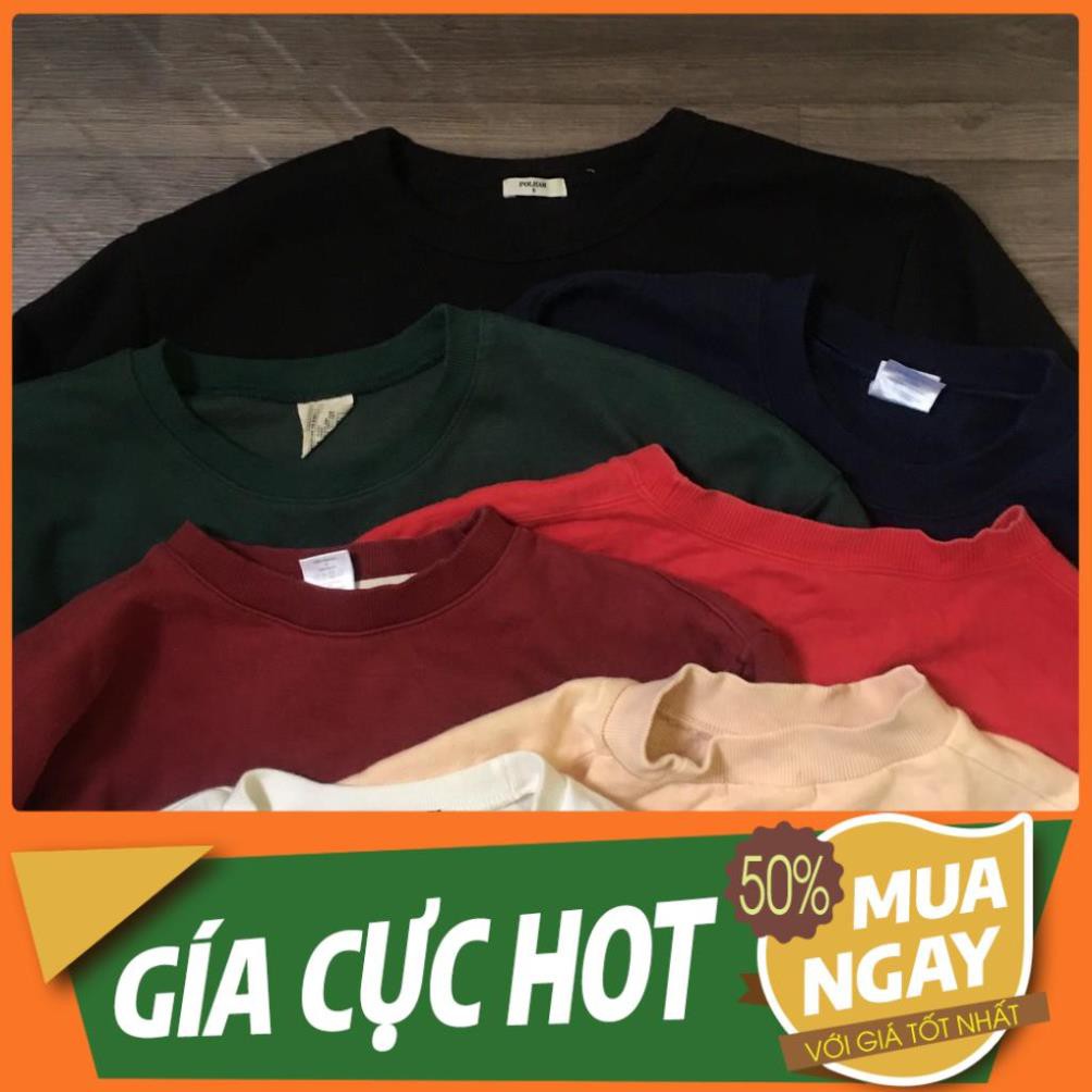 Áo thun sweater - dài tay secondhand (2hand) - vintage, cổ điển (inbox shop để chọn mẫu nhé) *