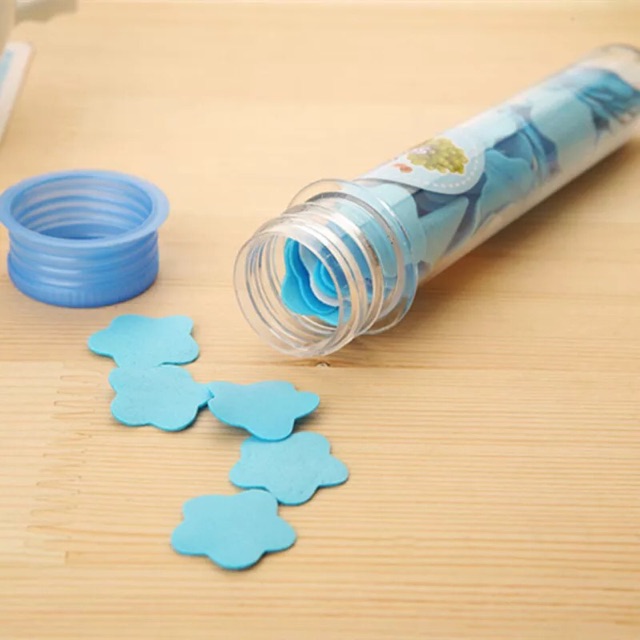 Xà phòng giấy du lịch bỏ túi flower soap | BigBuy360 - bigbuy360.vn