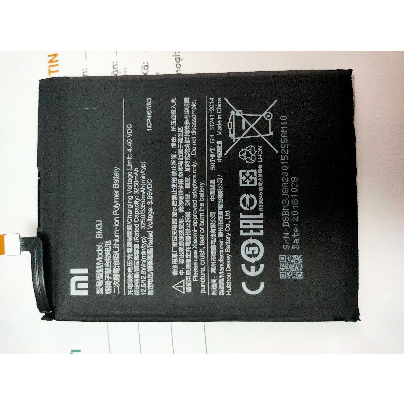 Pin Xiaomi Mi 8 Lite ( MB3J) Zin bốc máy
