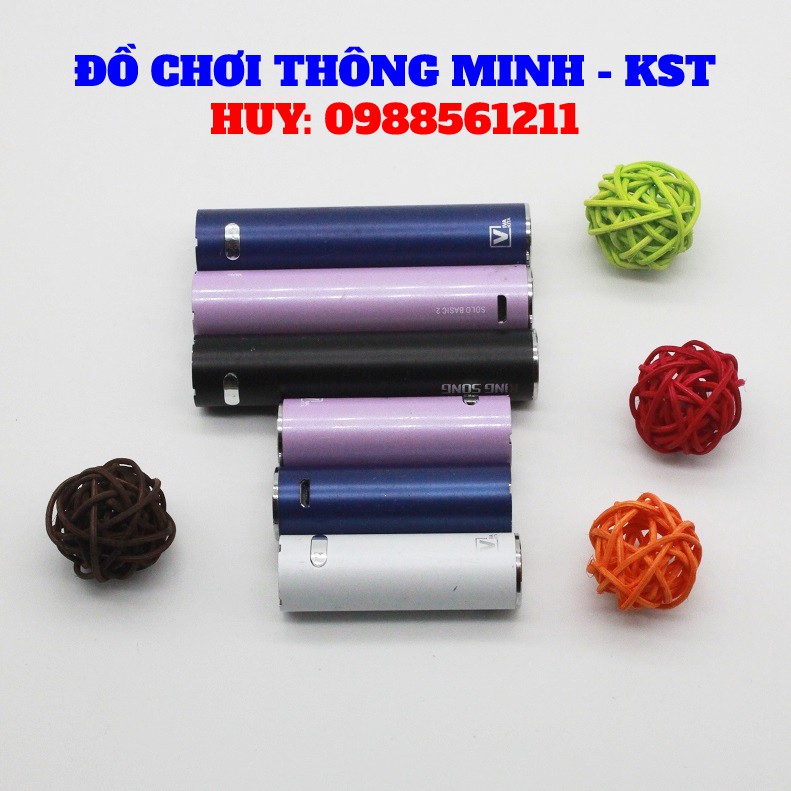 Thân mỏ hàn mini kèm pin, có thể sạc lại qua cổng microUSB