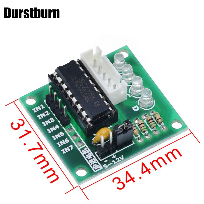 Động cơ bước 5V 28BYJ-48 + mô đun kiểm tra ULN2003 cho Arduino Micro Mini PIC 51 AVR