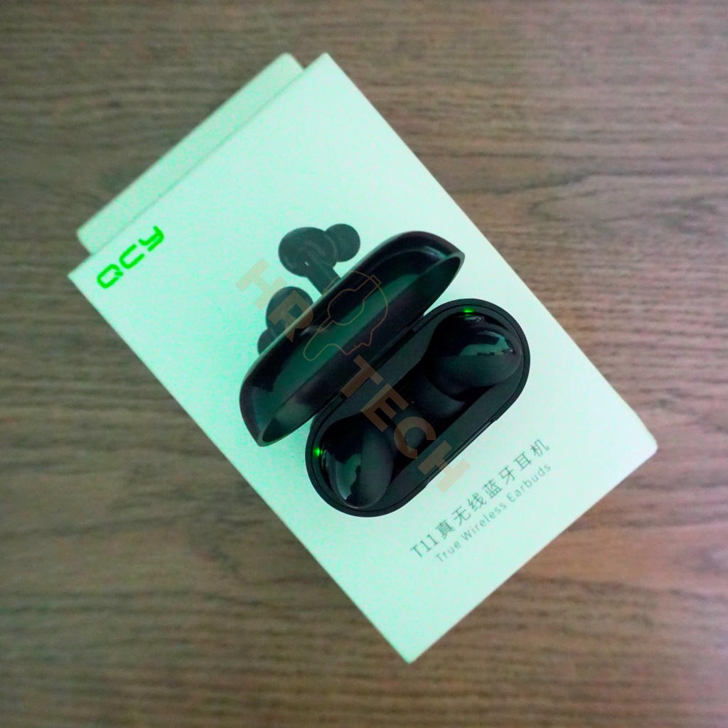 Tai Nghe True Wireless In-ear QCY T11 Dual Drivers Hybrid Dynamic-Armature Dual Mics HD Với Công Nghệ Sạc Nhanh | BigBuy360 - bigbuy360.vn