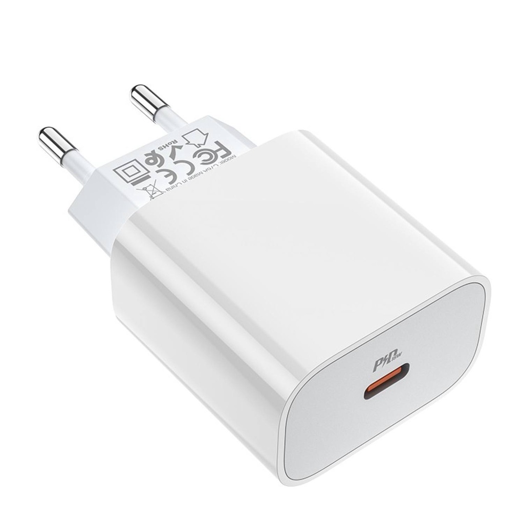 Bộ Sạc Nhanh PD20W Hoco C76A Plus Chuẩn Type-C To IP