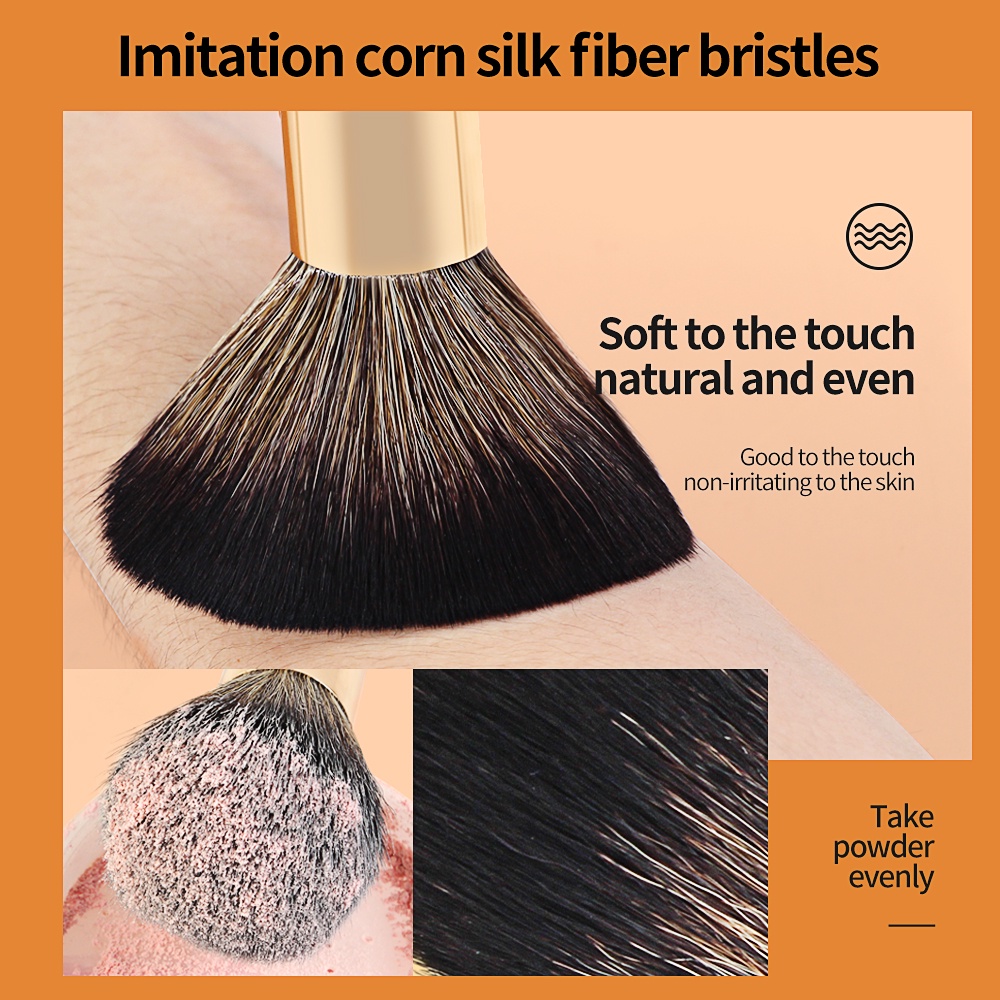 Set 10 Cọ Trang Điểm MAGEFY Lông Mềm Chất Lượng Cao