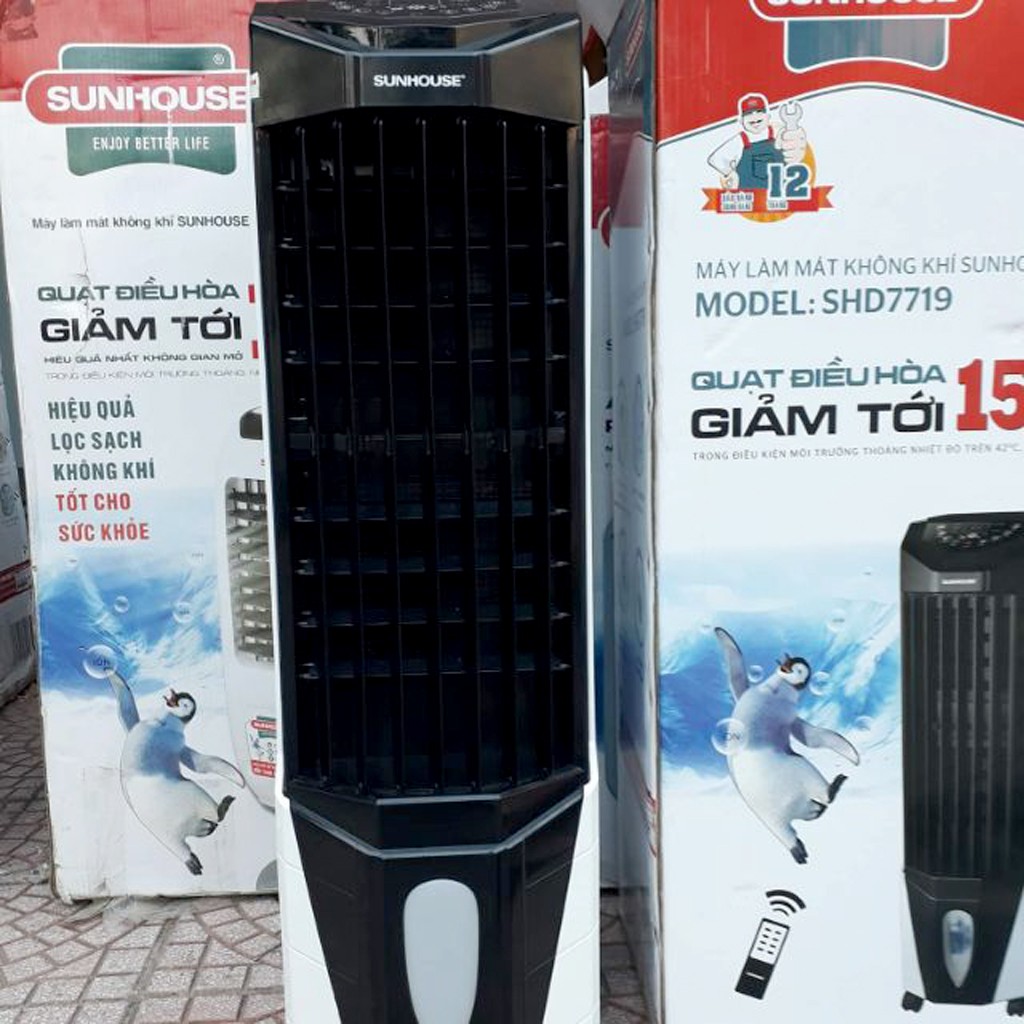 Máy làm mát - Quạt điều hòa Sunhouse chính hãng SHD7719