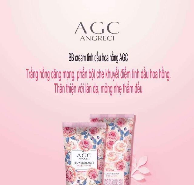 KEM NỀN BB CREAM TINH DẦU HOA HỒNG AGC ANGRECI FLOWER