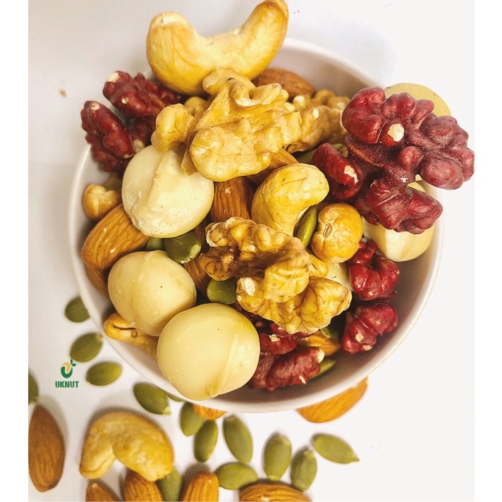 Mixed Nuts 7 Loại Hạt Mùa Vụ Mới. Hạt Ăn Vặt Giảm Cân Và Bổ Sung Dinh Dưỡng