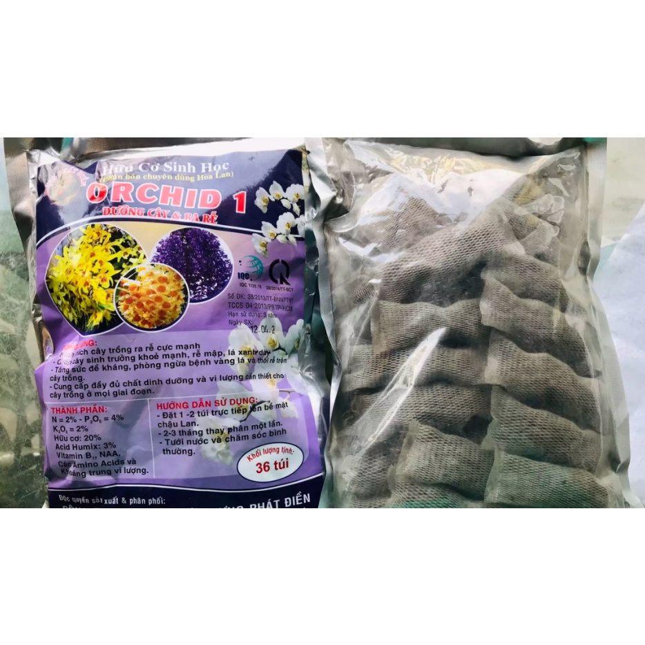 Phân bón hữu cơ sinh học chuyên dùng cho Hoa Lan Orchid 1