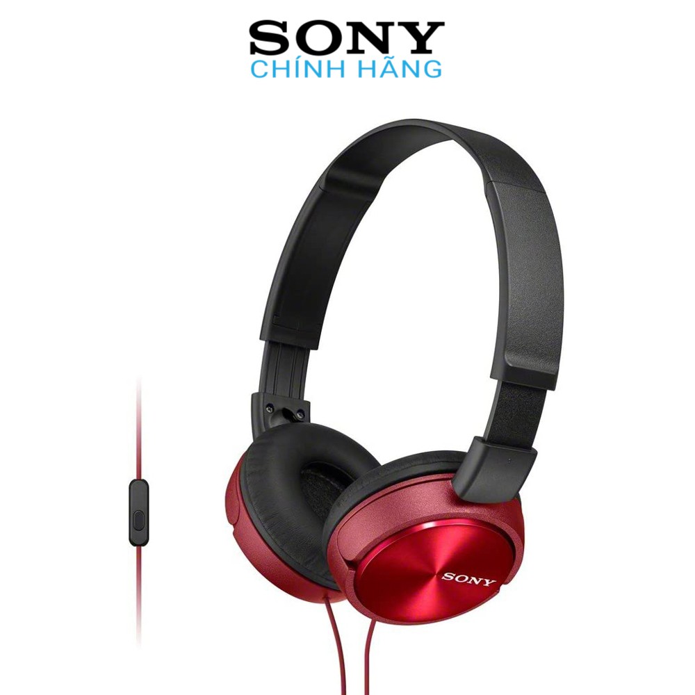 Tai nghe Sony MDR-ZX310AP - Hàng chính hãng | Thiết kế trẻ trung, Hỗ trợ mic thoại, Âm