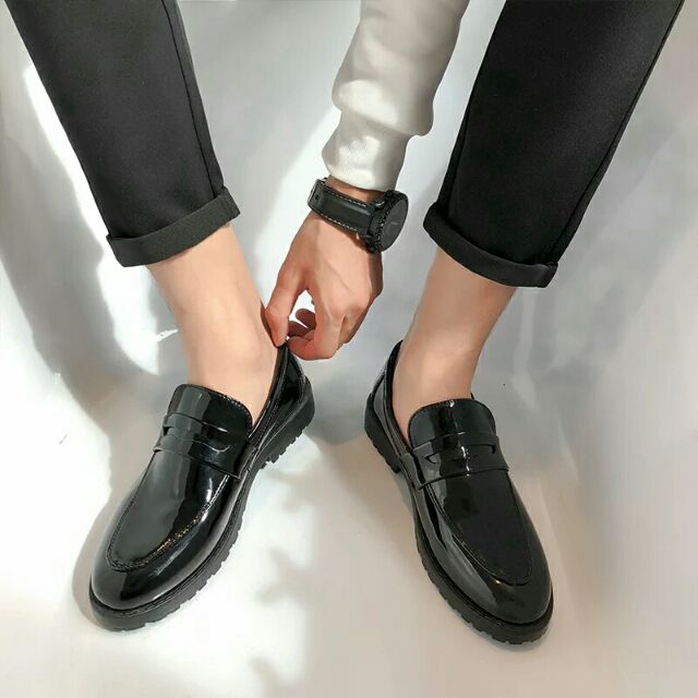 [ Order ] 4 mẫu Giầy lười bóng nam ( kèm ảnh thật sau )
