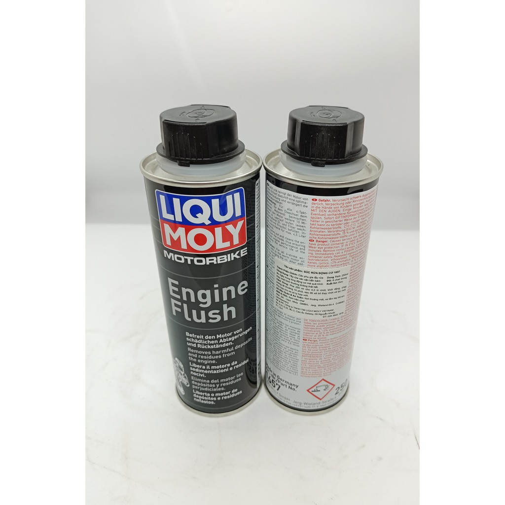 Phụ Gia Súc Rửa Động Cơ Liqui Moly Motorbike Engine Flush 250ML - 1657 Made in Germany