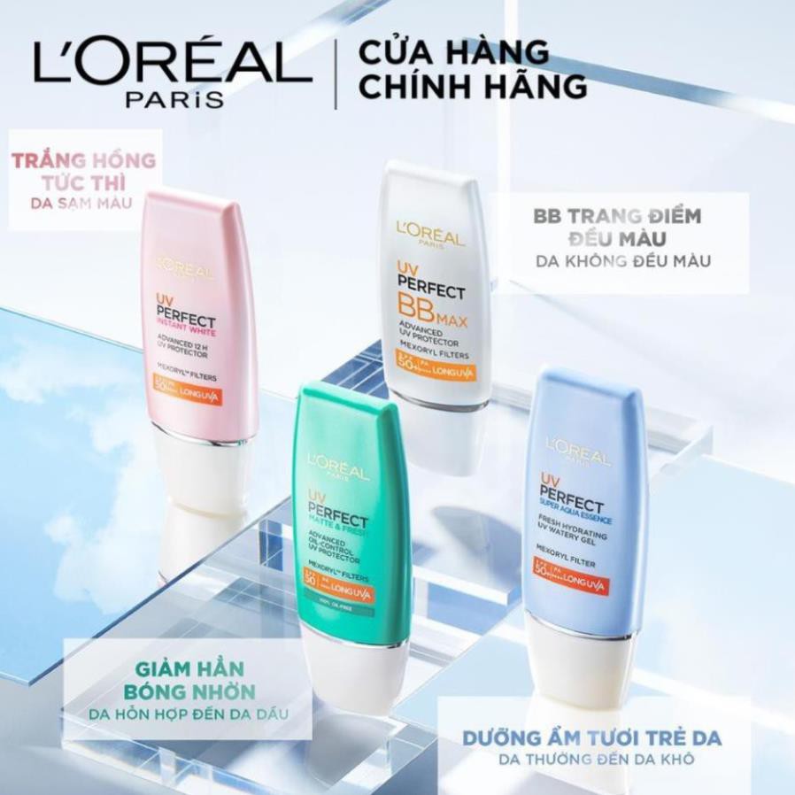 Kem Chống Nắng Bảo Vệ Da LOreal Paris - L'Oreal Paris UV Perfect SPF50+ PA++++