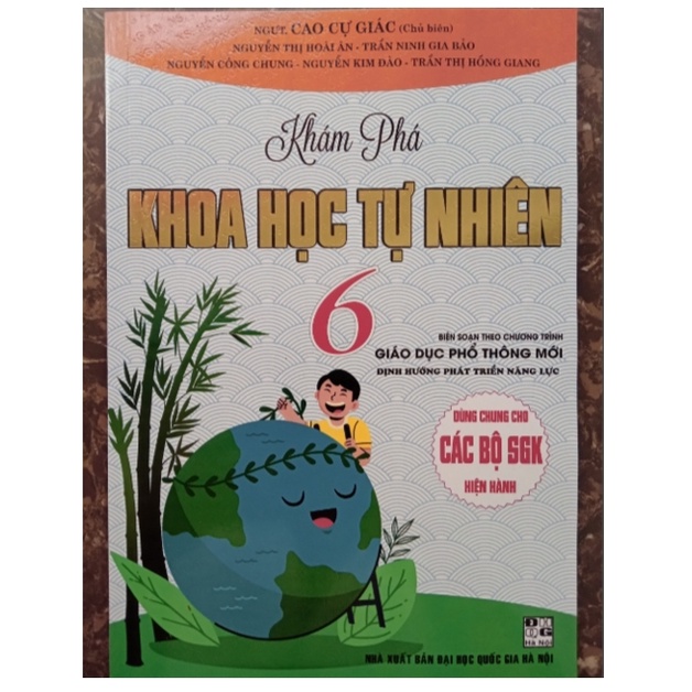 Sách - Khám Phá Khoa Học Tự Nhiên Lớp 6 (Chương Trình Giáo Dục Phổ Thông Mới Định Hướng Phát Triển Năng Lực)