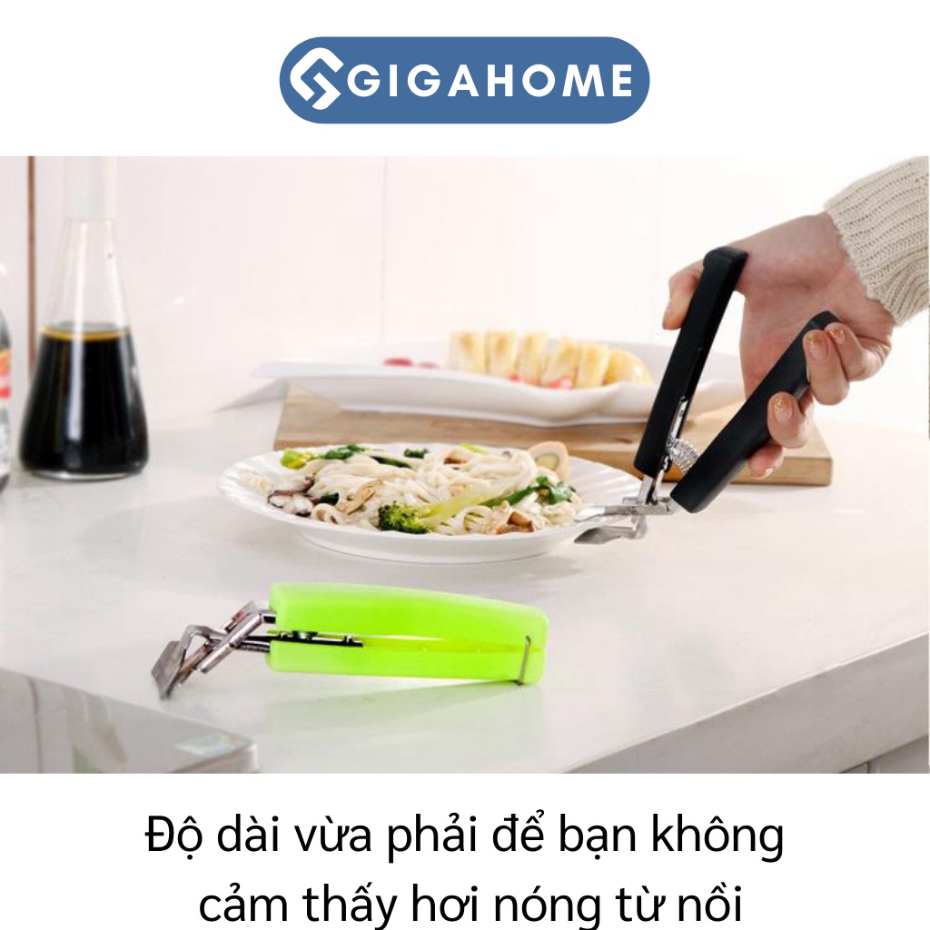 Dụng Cụ Kẹp Gắp Đồ Nóng Inox GIGAHOME Chịu Lực Cao, Tiện Dụng, An Toàn 2653