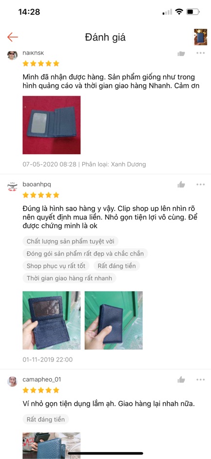 Ví Mini Da Bò Vicobi M3, bóp nhỏ gọn bỏ túi cho nam nữ đựng thẻ ATM, tiền, GPLX cà vẹt bằng lái xe mới, Made in VietNam