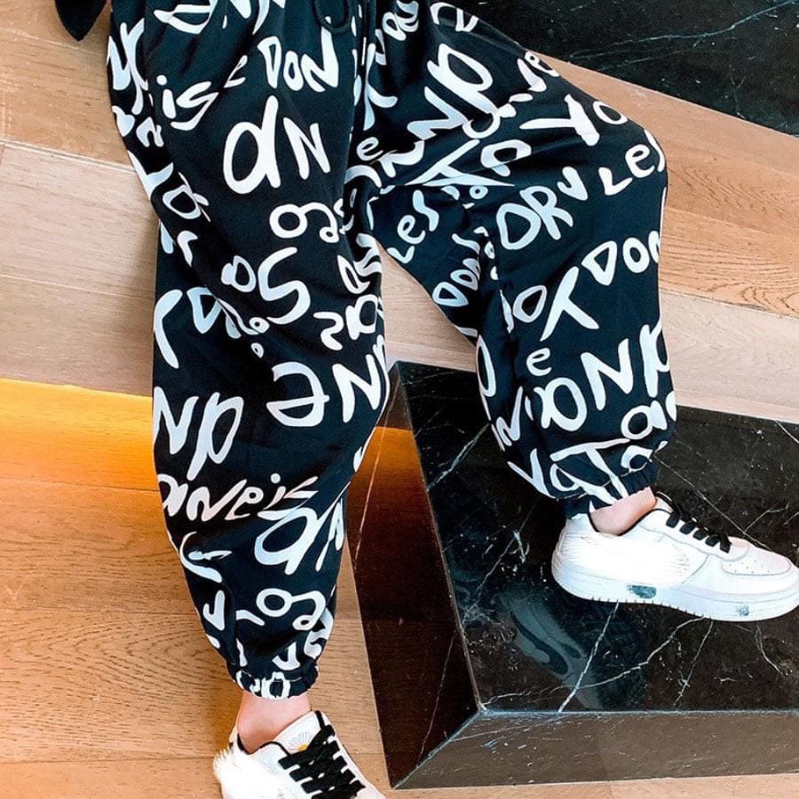 Quần Lụa Quần Thể Thao Chất Lụa Mềm Mịn Thoải Mái Cho Bé Trai Bé Gái Từ 10Kg Đến 35Kg Thời Trang Trẻ Em Tin Store