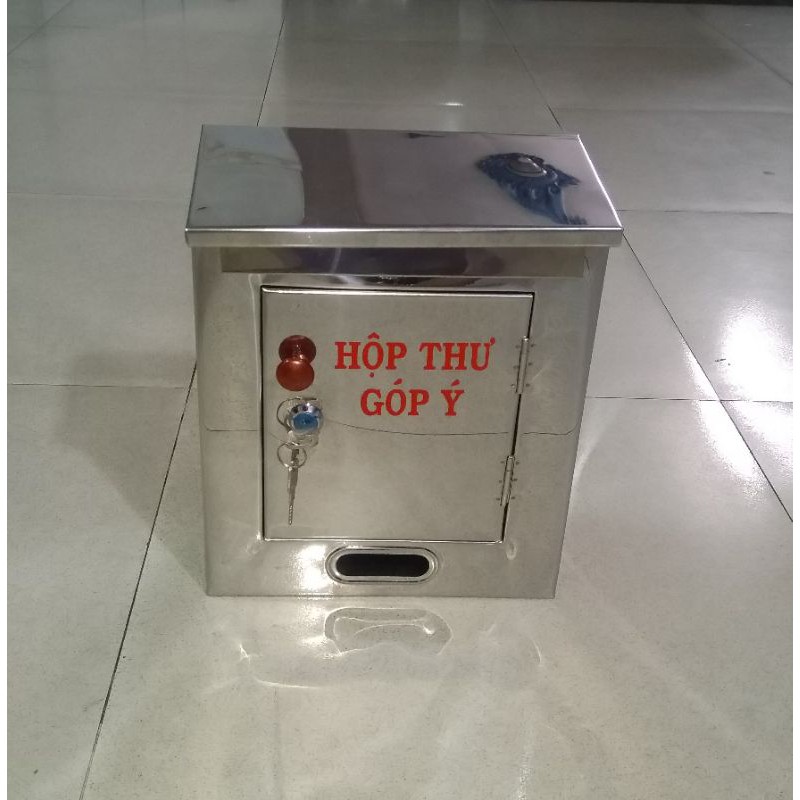 hộp thư góp ý inox size lớn.