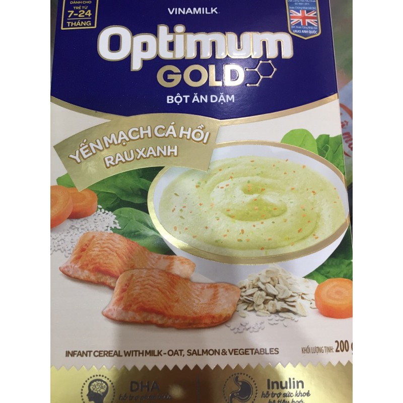 Bột ăn dặm Optimum gold vinamilk