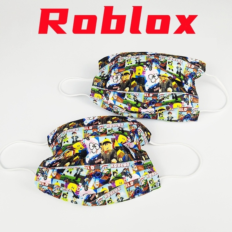 10-20 Miếng Che Mặt Hóa Trang Roblox Dành Cho Bé 2-14 Tuổi 2022
